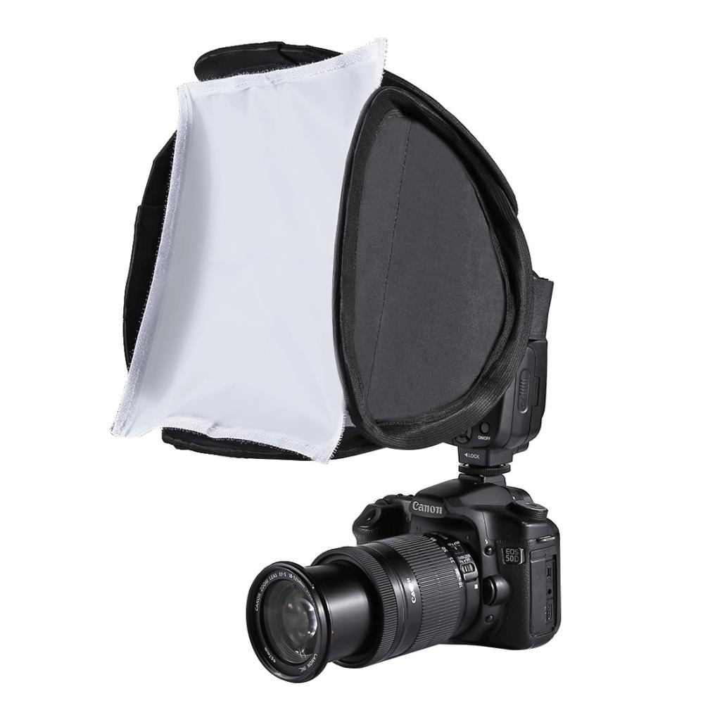  Pulus Softbox universal modell för speedlight 23x23cm från Kamda – snabb leverans och trygg e-handel