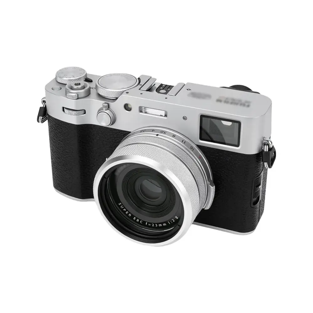  JJC F-XVI L39 UV-filter för Fujifilm X100VI & X100V Silver från Kamda – snabb leverans och trygg e-handel