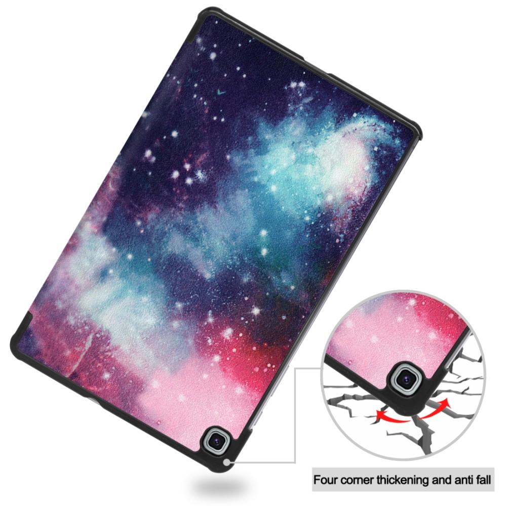 Fodral för Samsung Galaxy Tab S6 Lite - Rymdmönster