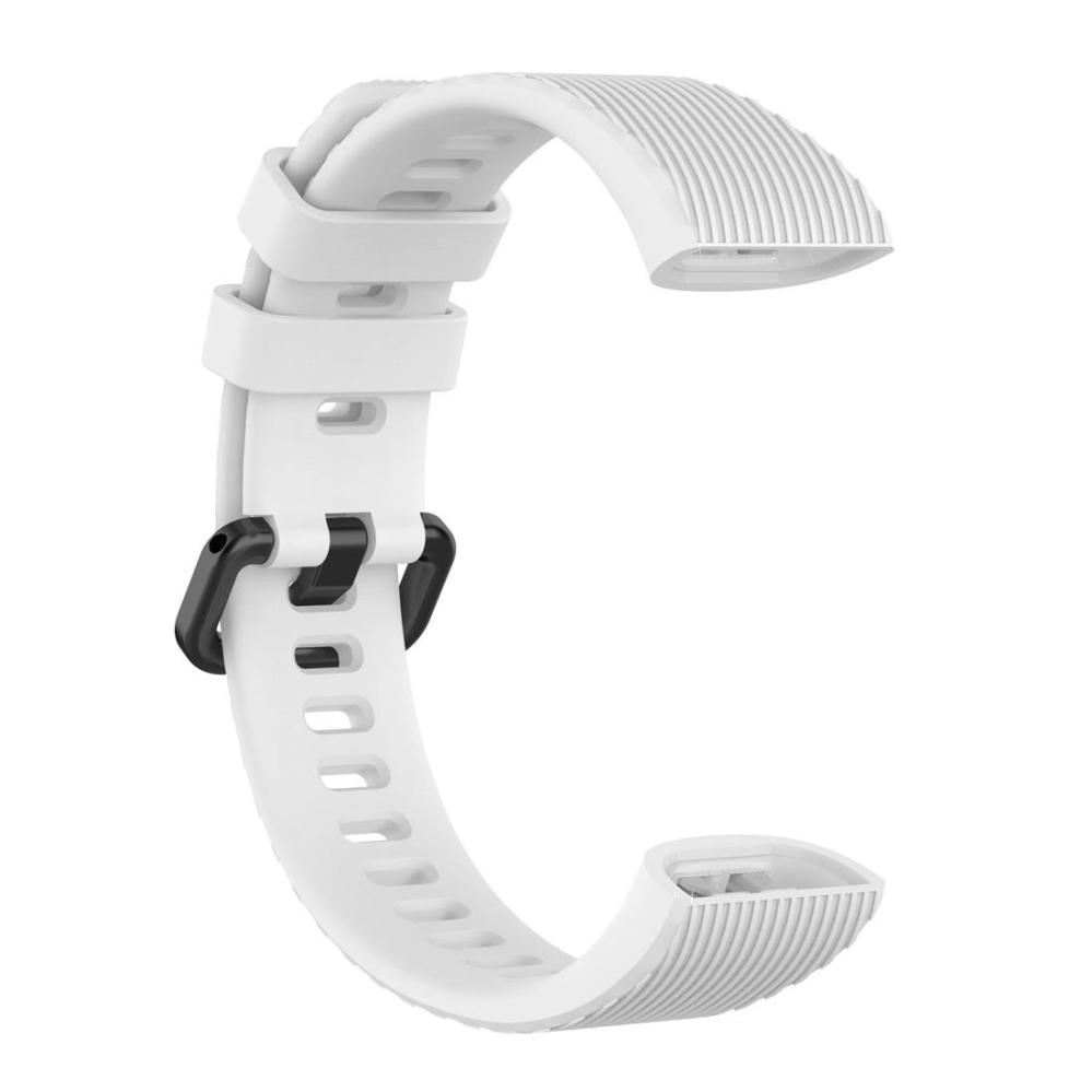  Armband för Huawei Band 3 Pro/ 4 Pro Vit silikon