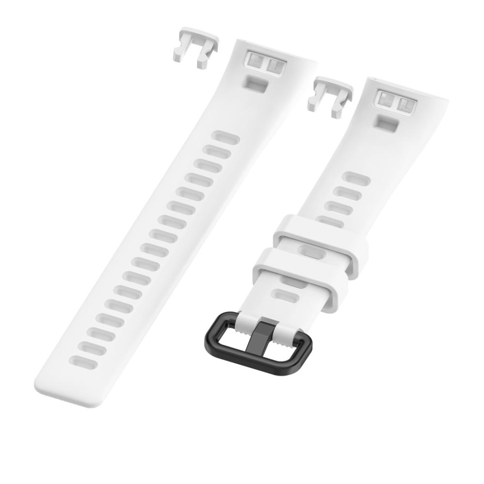  Armband för Huawei Band 3 Pro/ 4 Pro Vit silikon