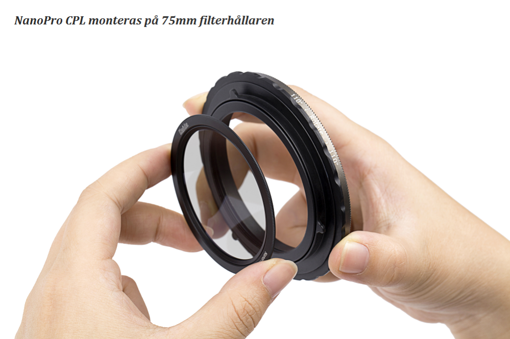  Haida Cirkulära NanoPro MC Polarisationsfilter för 75mm Systemet