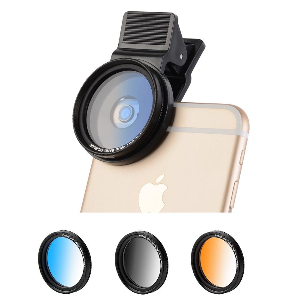 Zomei (3 i 1) Universala graderade filter-kit för mobil