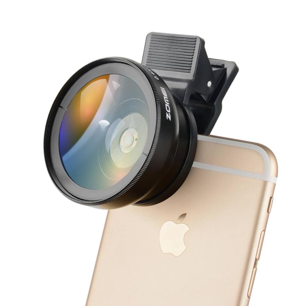 ZOMEI Universal 0.45x Vidvinkelobjektiv för smartphone