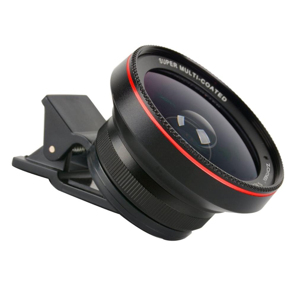 Zomei Universal 0.6X Vidvinkelobjektiv för smartphone (37mm)