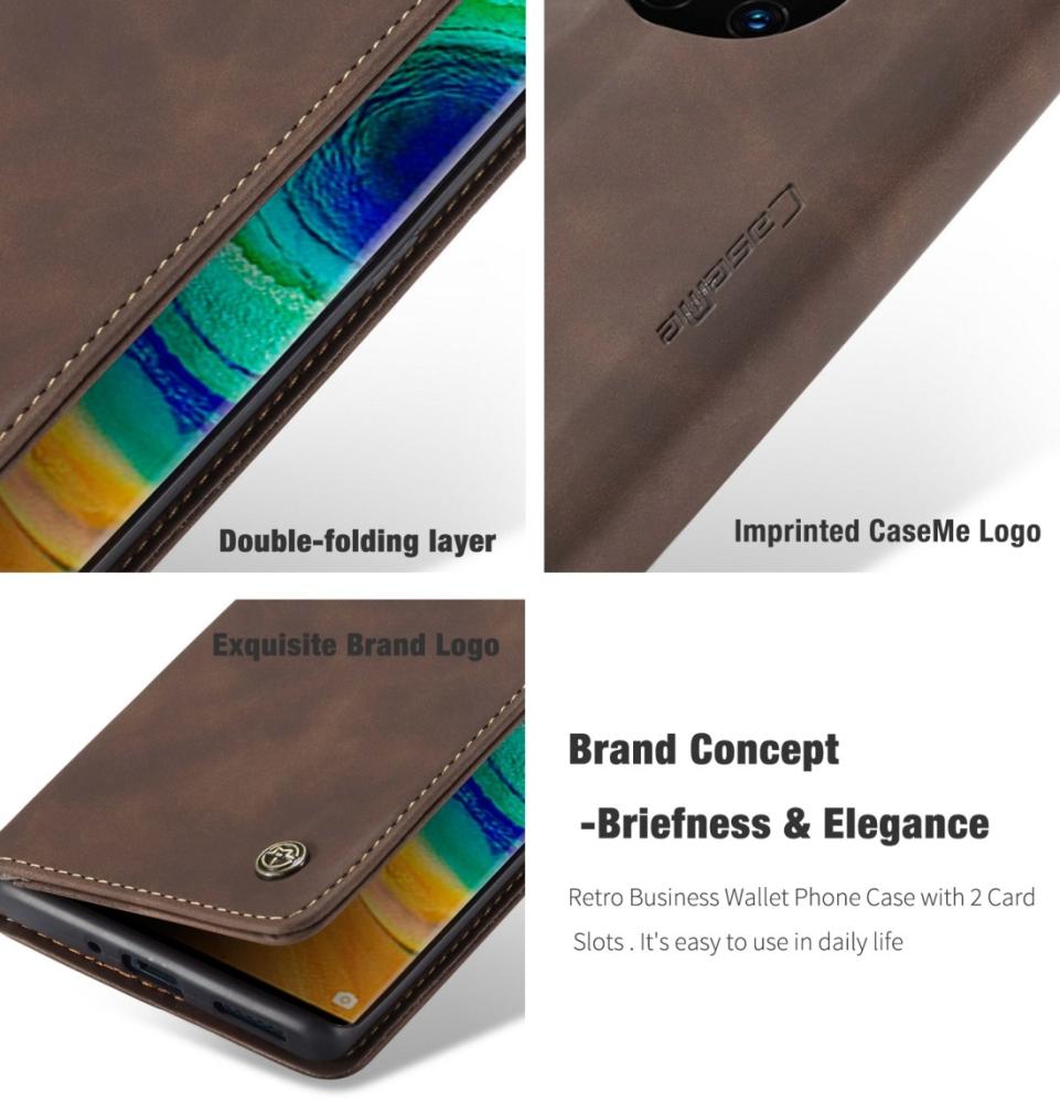 CaseMe Plånboksfodral med kortplats för Huawei Mate 30 Pro