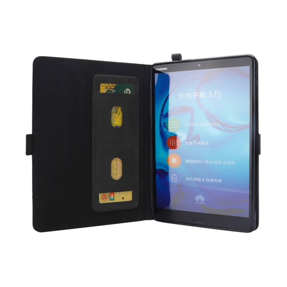 Fodral för Huawei MediaPad M5 8.4 - Extrafack & Pennhållare