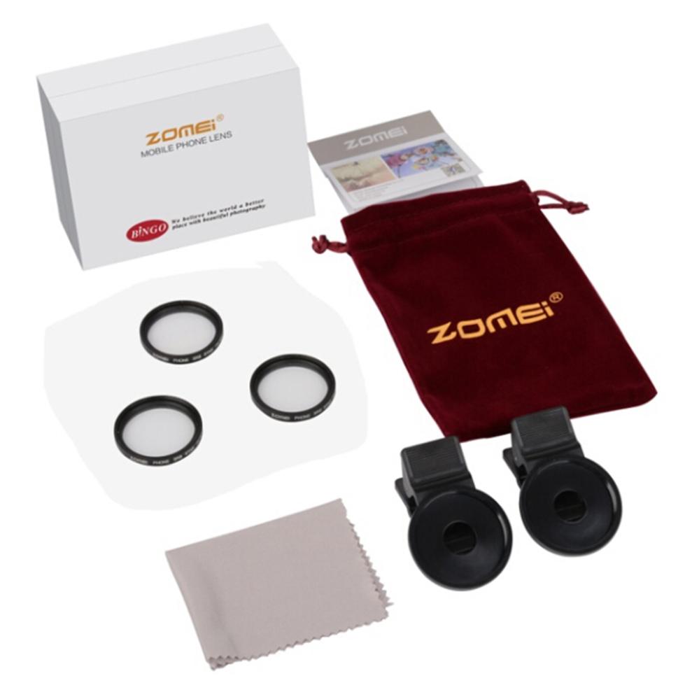  Zomei Universal Stjärnfilter (3 i 1) mobilobjektiv för mobil
