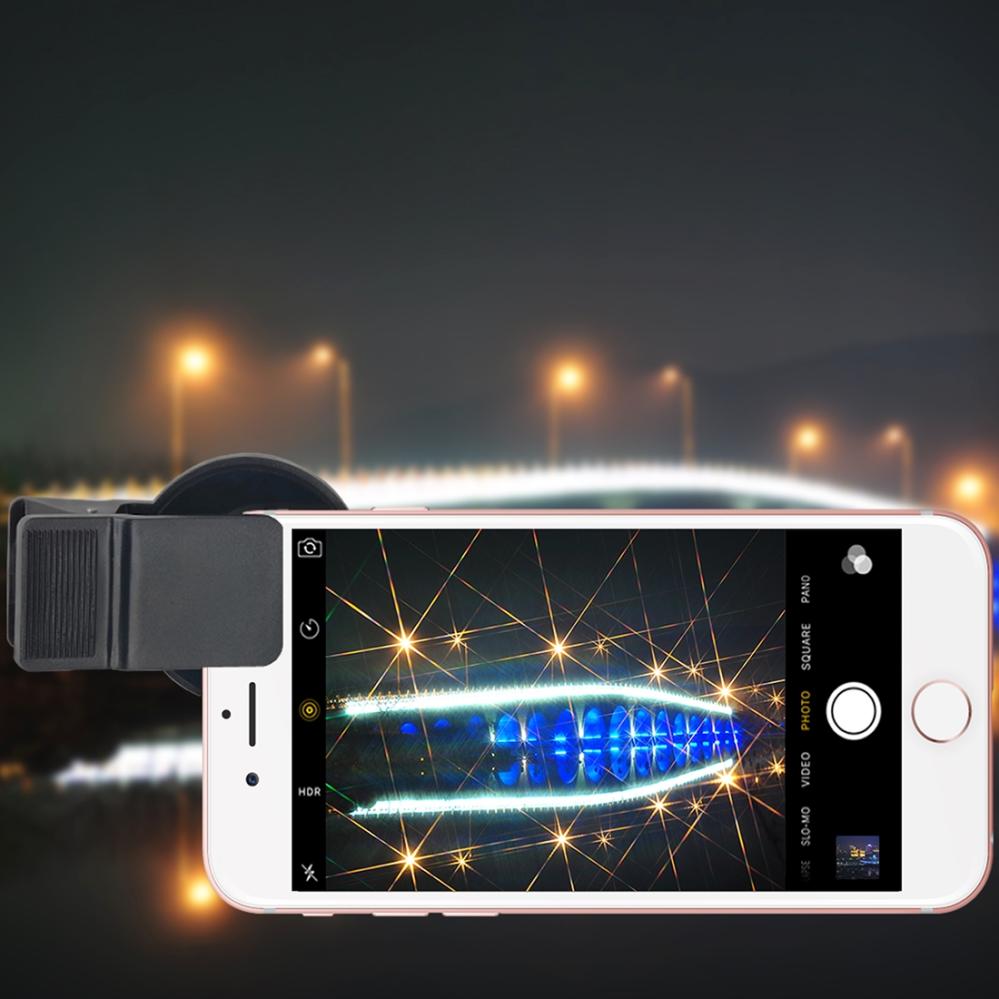  Zomei Universal Stjärnfilter (3 i 1) mobilobjektiv för mobil