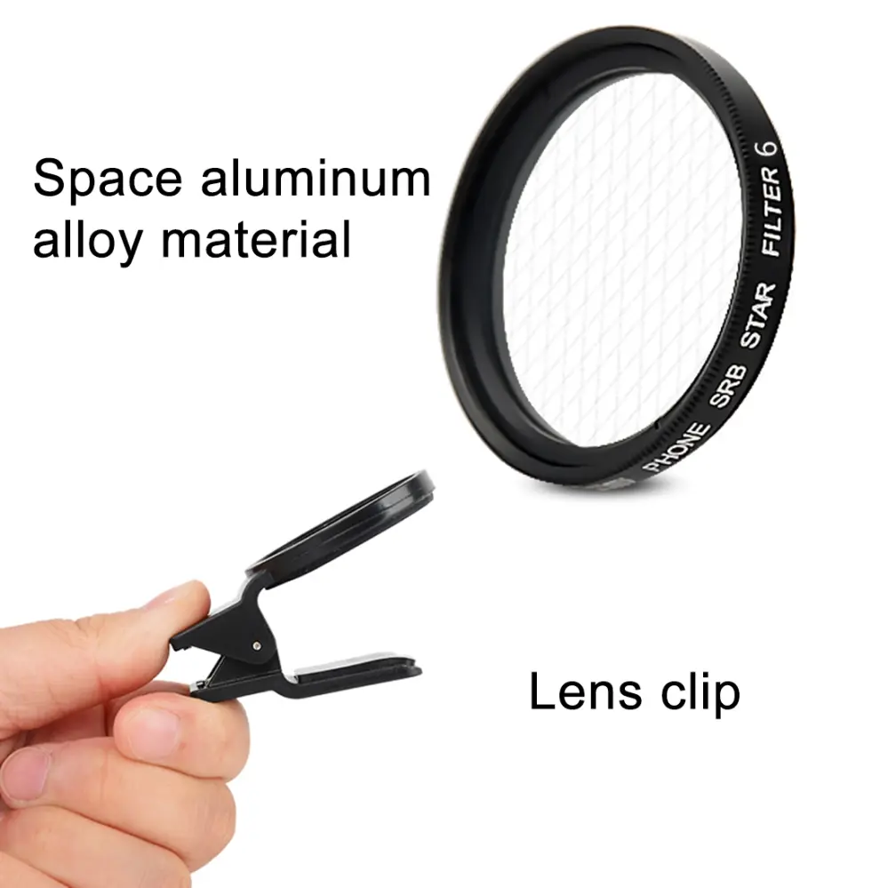  Zomei Universal Mobilklämma för 37mm kamerafilter