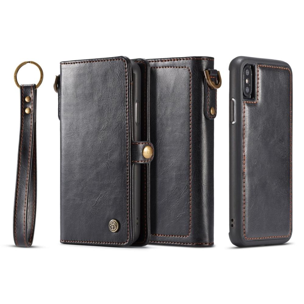 CaseMe Plånboksfodral med magnetskal för iPhone X