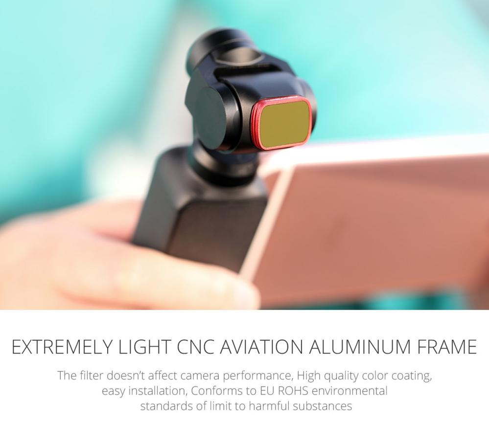  PGYTECH Dykfilterset Pro för Osmo Pocket från Kamda – snabb leverans och trygg e-handel