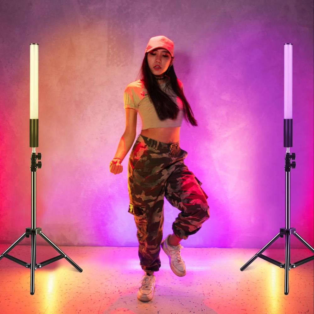 Puluz RGB LED-tube belysning 2500-9000K 43cm