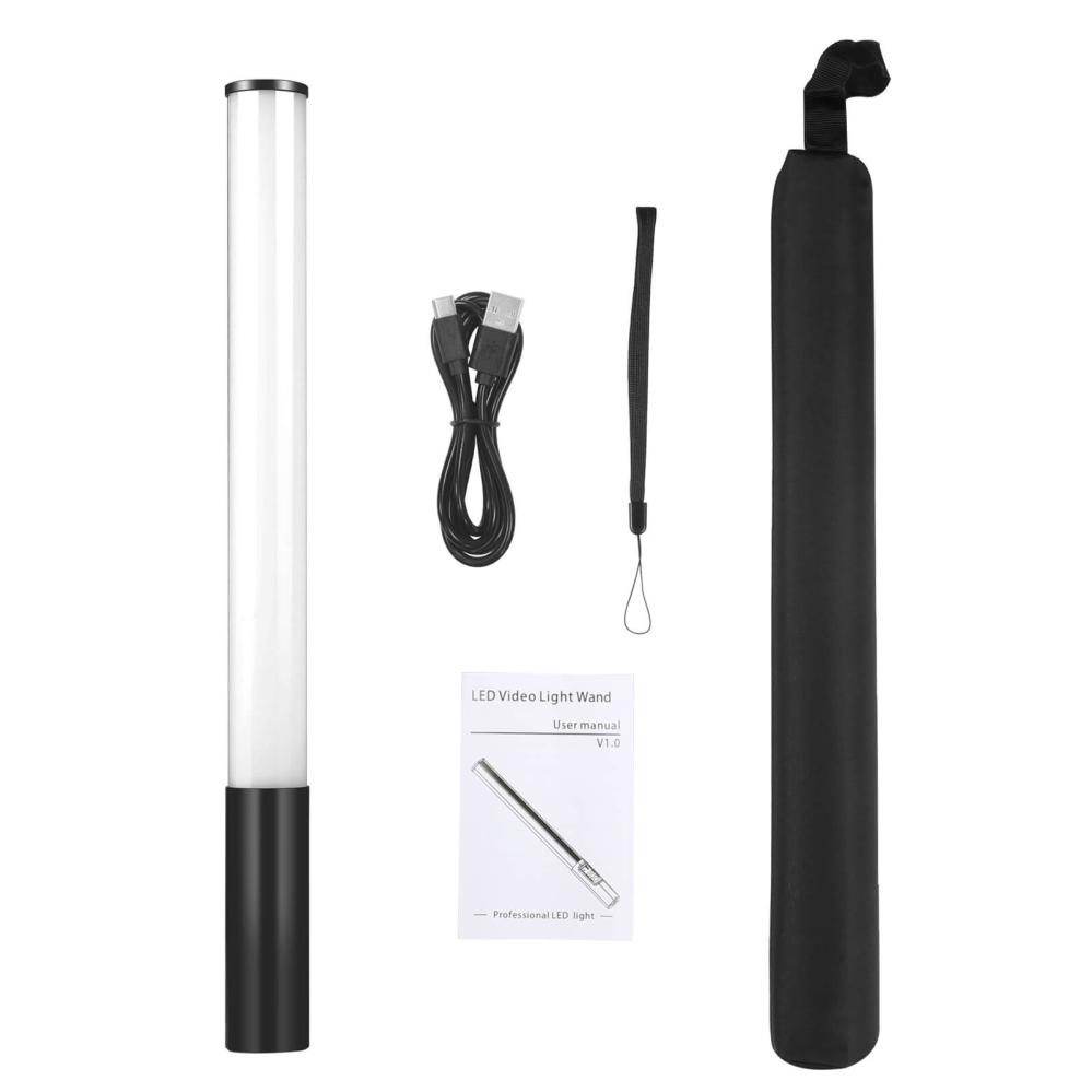 Puluz RGB LED-tube belysning 2500-9000K 43cm