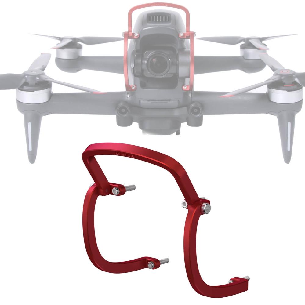 Sunnylife Krockskydd röd för DJI FPV gimbal