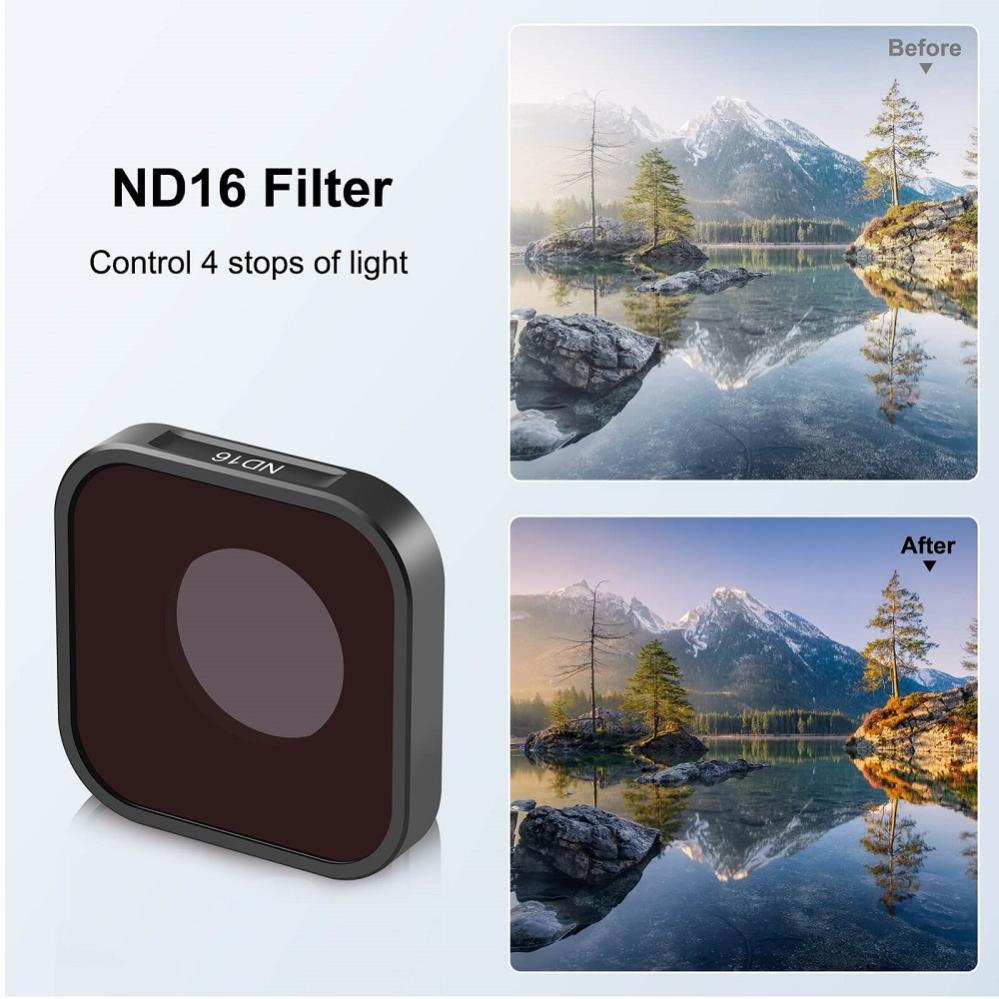 Puluz ND-filter för GoPro Hero13/12/11 11 Black Hero Mini