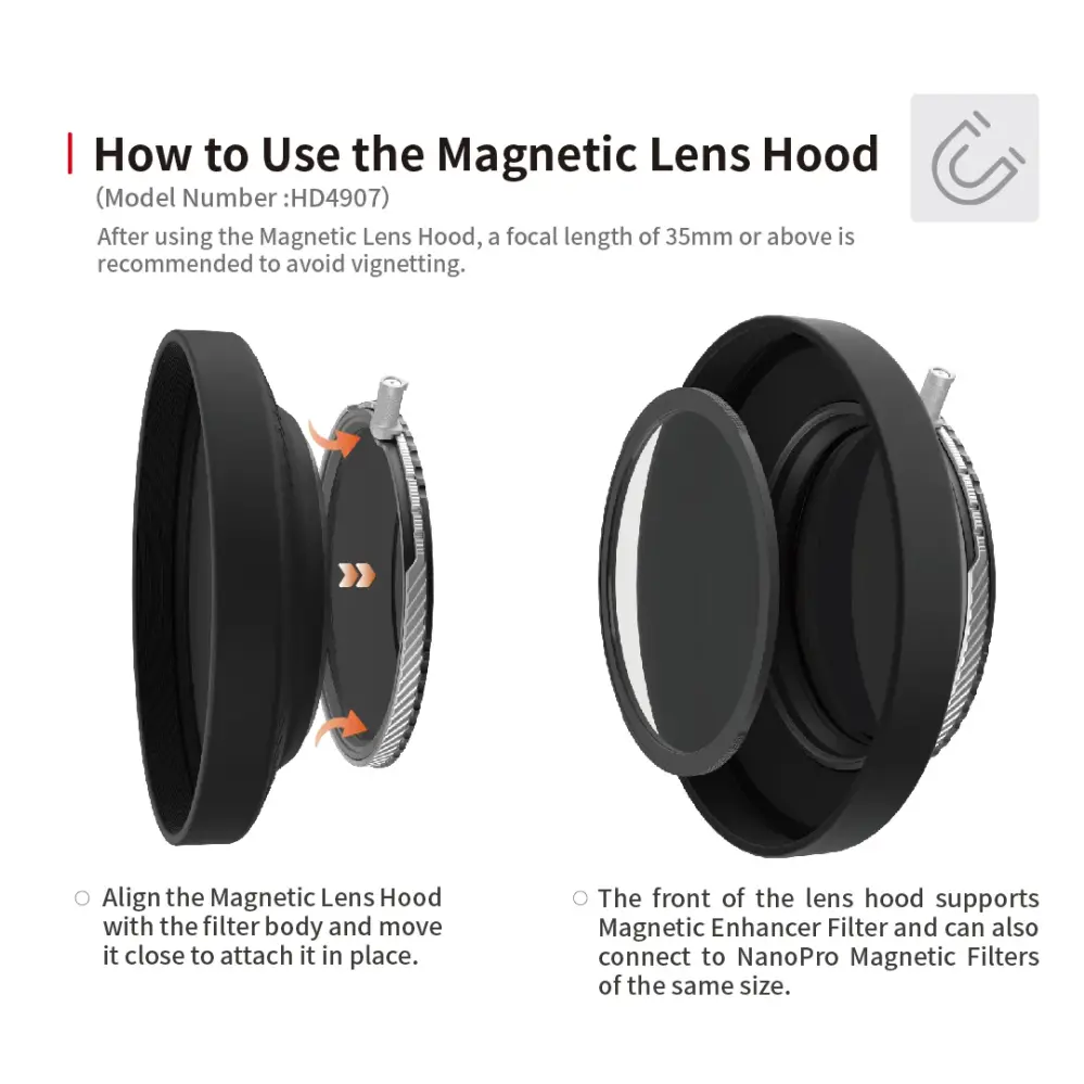  Haida U-LR Mag X in 1 Filterkit – CPL-VND 1–7 steg + Mist 1/4 från Kamda – snabb leverans och trygg e-handel
