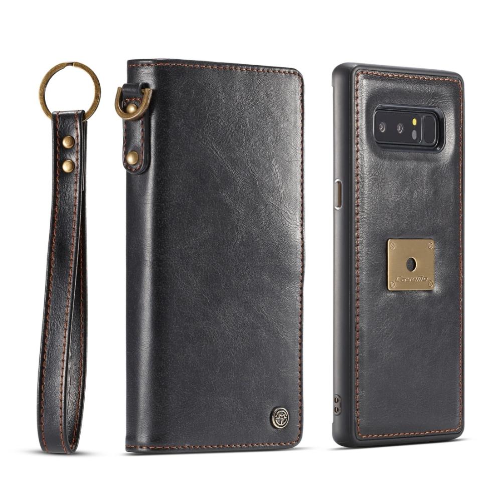 CaseMe Plånboksfodral med magnetskal PU-läder för Galaxy Note 8