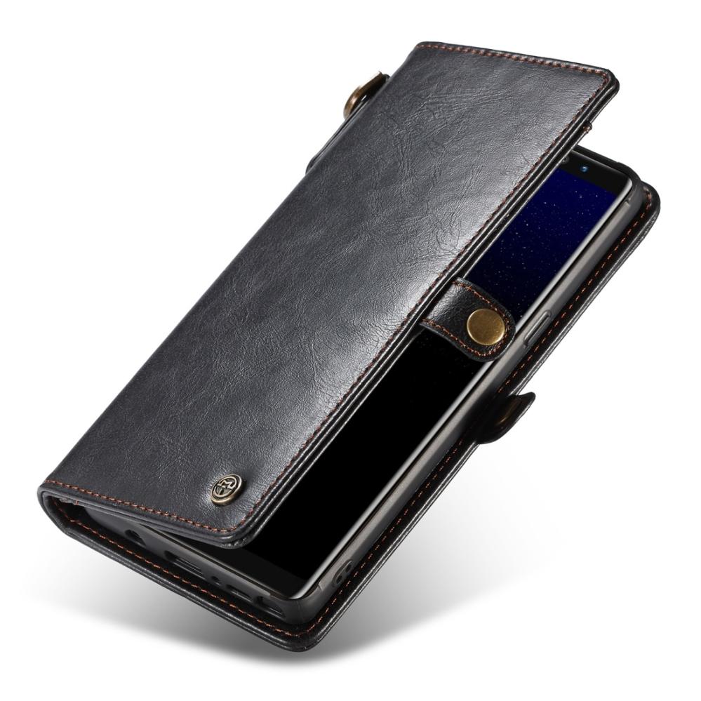 CaseMe Plånboksfodral med magnetskal PU-läder för Galaxy Note 8