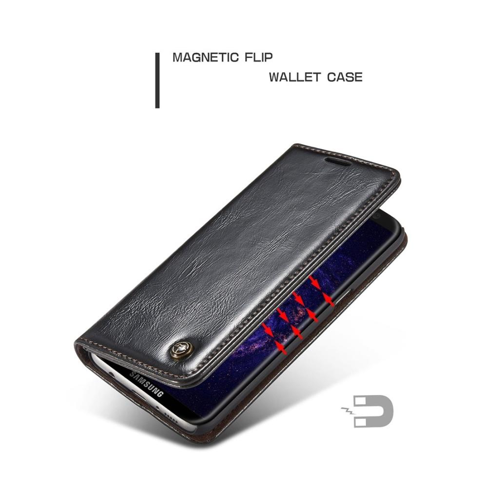 CaseMe Plånboksfodral med kortplats för Galaxy S8