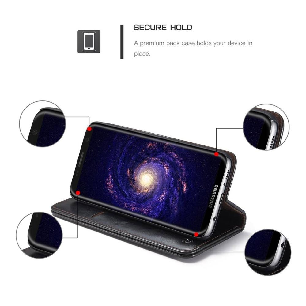 CaseMe Plånboksfodral med kortplats för Galaxy S8