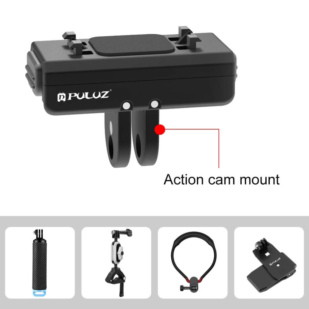  Puluz Folding Fingers med 1/4-tum gänga magnetfäste för Insta360 Ace Ace Pro X4