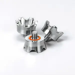  Sunwayfoto TP-02 Rostfria stativfötter med klo – 3/8-tum universalfäste 3-pack från Kamda – snabb leverans och trygg e-handel