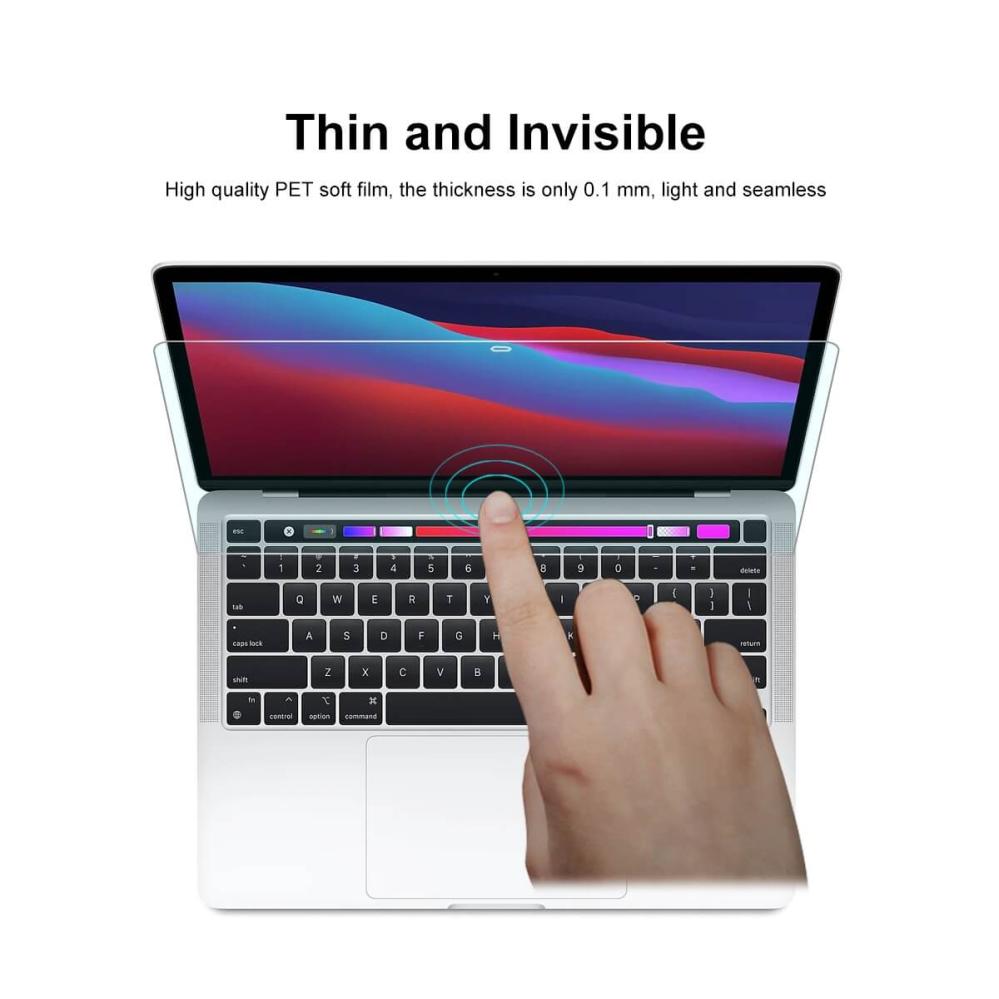 Displayskydd HD för Macbook Pro 13.3-tum (A1706/A1708/A1989/A2159) - Enkay