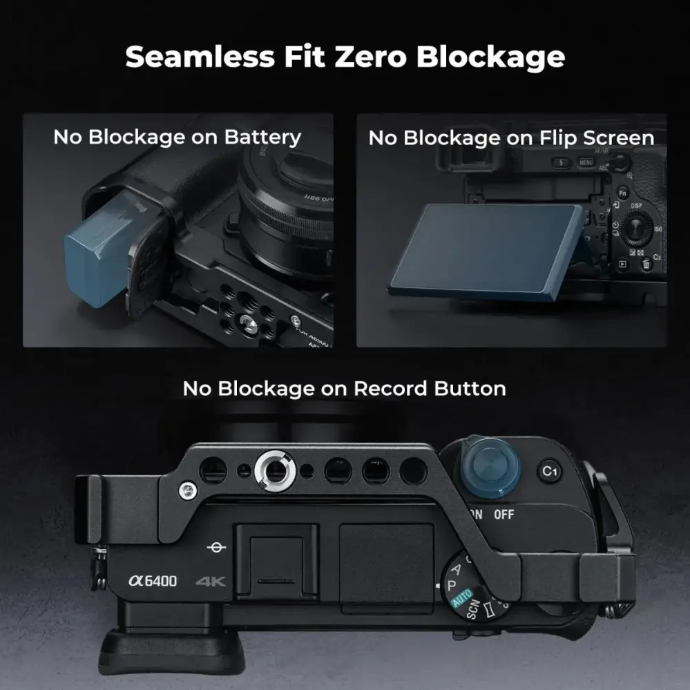  K&F Concept kamerabur för Sony A6000/A6300/A6400/A6500 från Kamda – snabb leverans och trygg e-handel