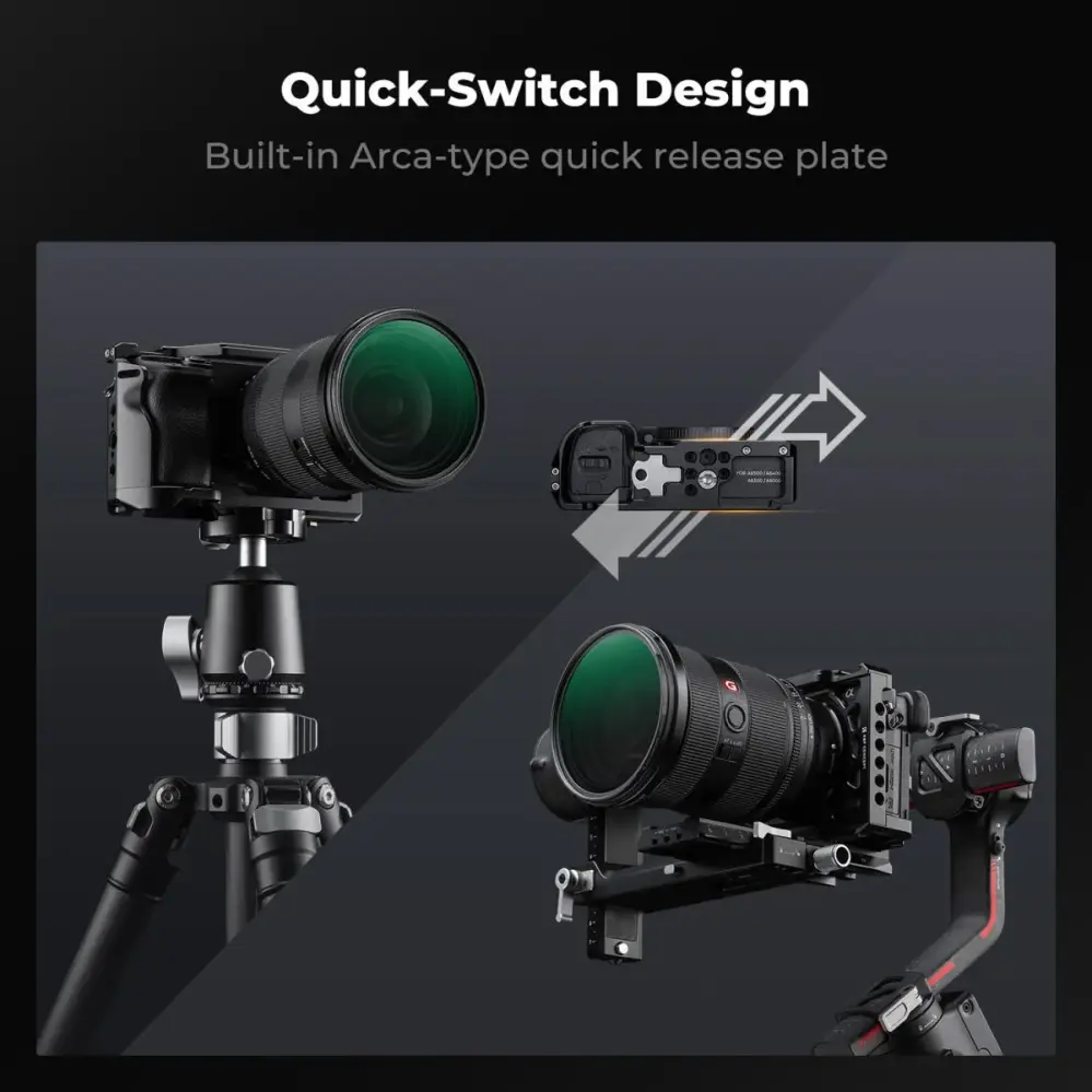  K&F Concept kamerabur för Sony A6000/A6300/A6400/A6500 från Kamda – snabb leverans och trygg e-handel