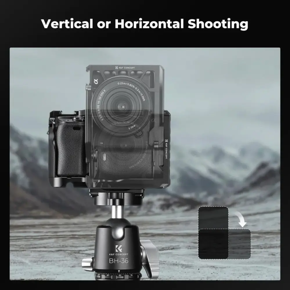  K&F Concept kamerabur för Sony A6000/A6300/A6400/A6500 från Kamda – snabb leverans och trygg e-handel