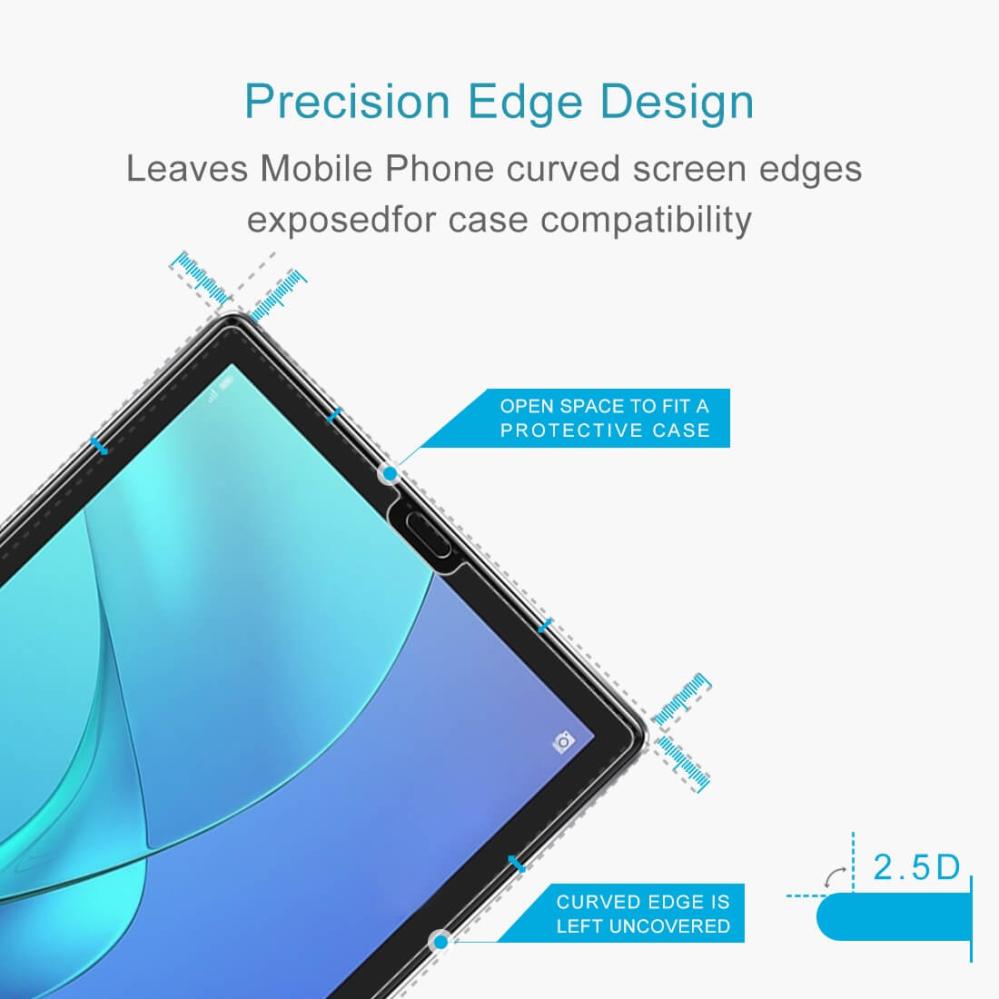 Skärmskydd för Huawei Mediapad M6 10.8 av härdat glas