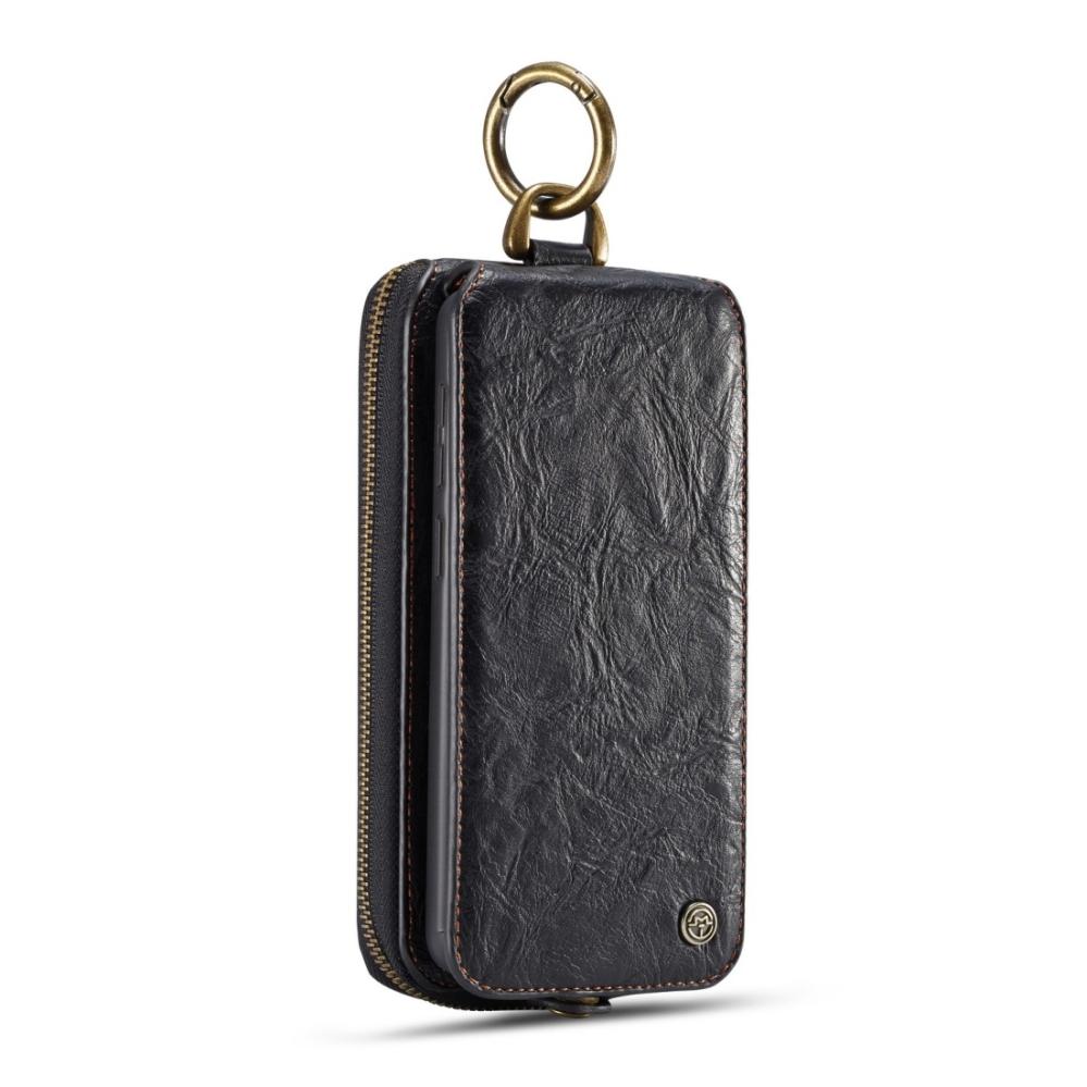 CaseMe Plånboksfodral, plånbok & magnetskal för Galaxy S9 Plus (3i1) Svart