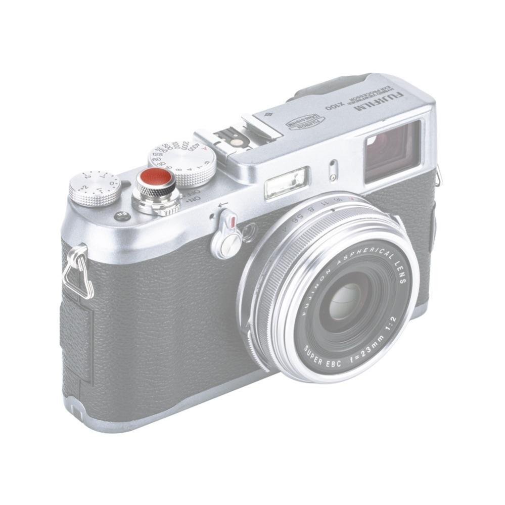  JJC Deluxe avtryckarknapp - silver och brun från Kamda – snabb leverans och trygg e-handel