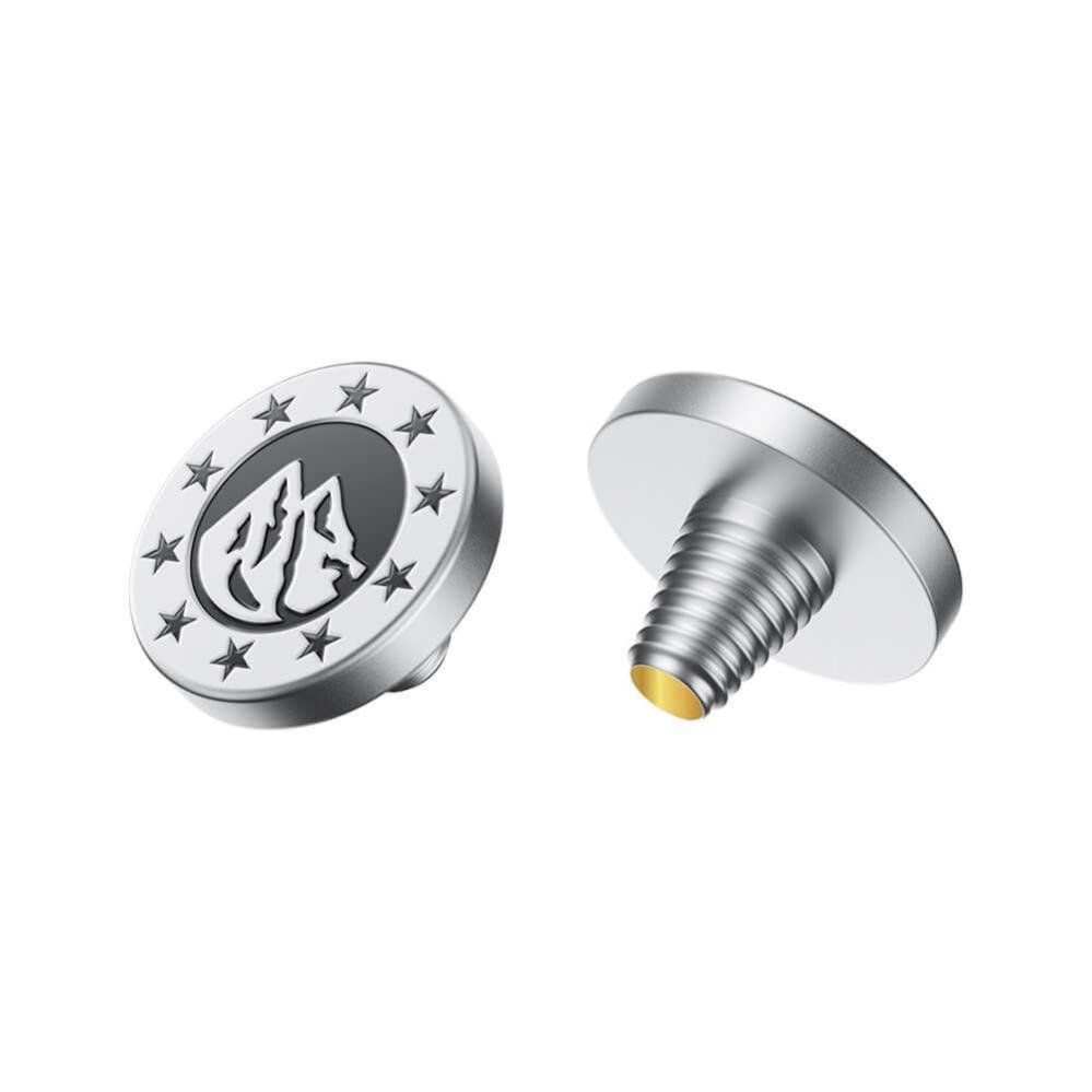  JJC SRB-F11 Avtryckarknapp - Silver med bergmotiv och stjärnor från Kamda – snabb leverans och trygg e-handel