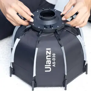  Ulanzi AS-D30 Octabox 30cm med Mini Bowens-fäste från Kamda – snabb leverans och trygg e-handel
