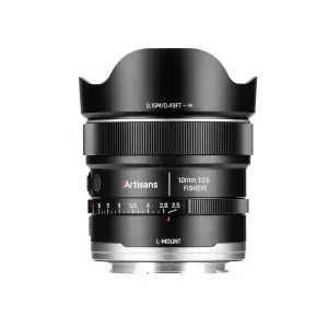  7Artisans AF 10mm f/2.5 MAX fisheye-objektiv f&ouml;r Leica L fr&aring;n Kamda &ndash; snabb leverans och trygg e-handel