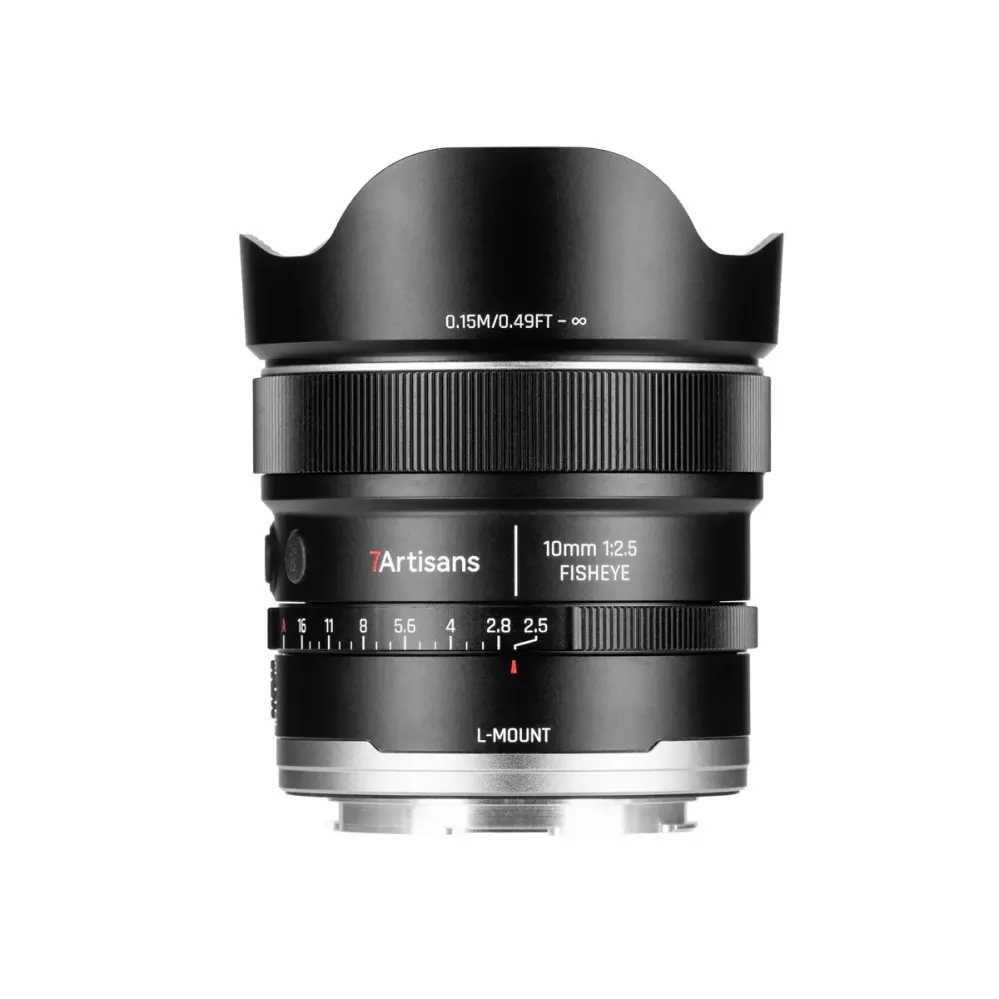  7Artisans AF 10mm f/2.5 MAX fisheye-objektiv för Leica L från Kamda – snabb leverans och trygg e-handel