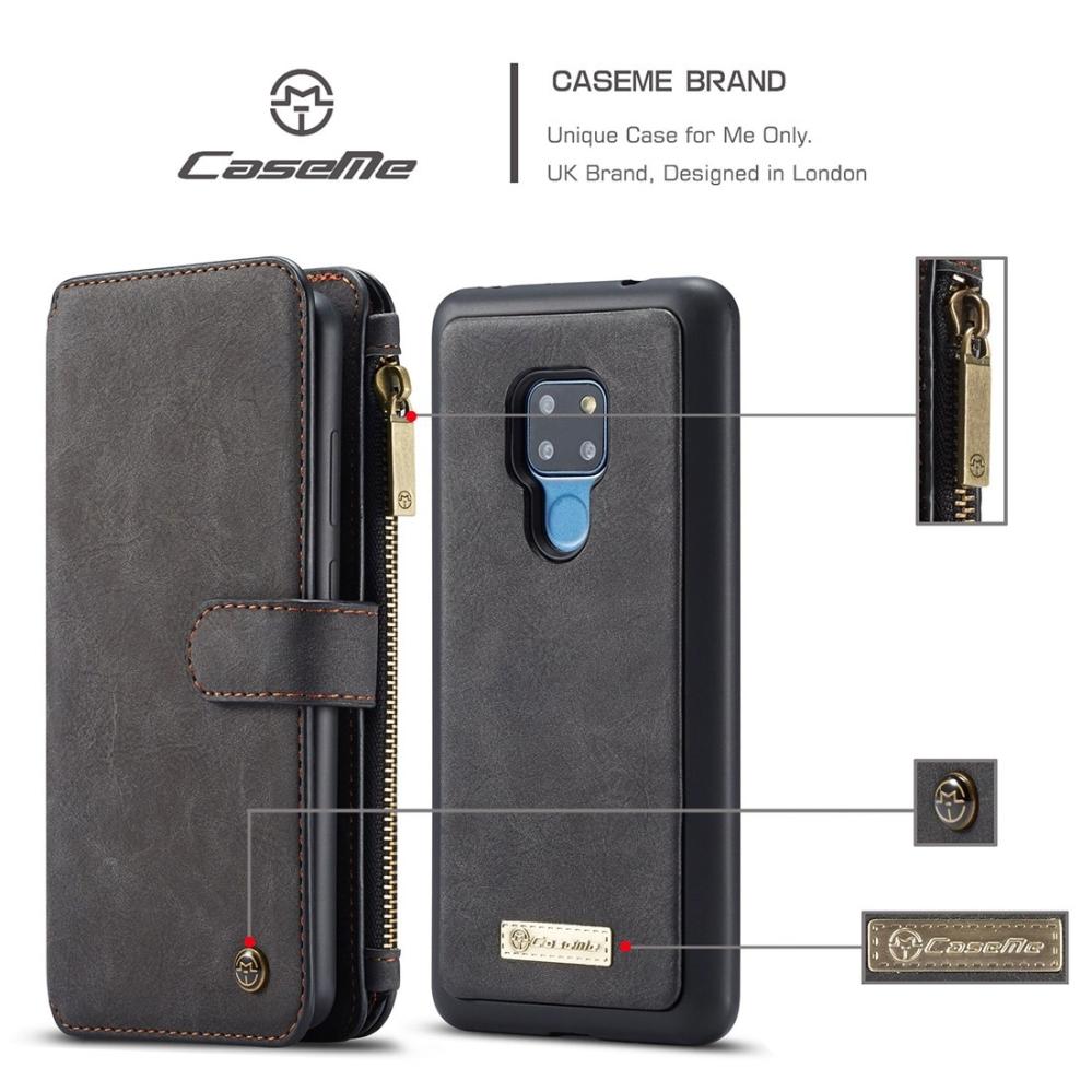 CaseMe Plånboksfodral med magnetskal för Huawei Mate 20