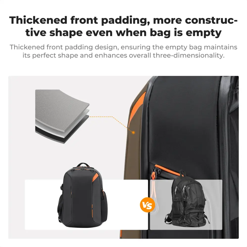K&F Concept Kameraryggsäck 25L – säker, smart och rymlig för fotoresor från Kamda – snabb leverans och trygg e-handel
