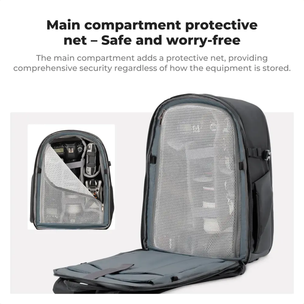 K&F Concept Kameraryggsäck 25L – säker, smart och rymlig för fotoresor från Kamda – snabb leverans och trygg e-handel