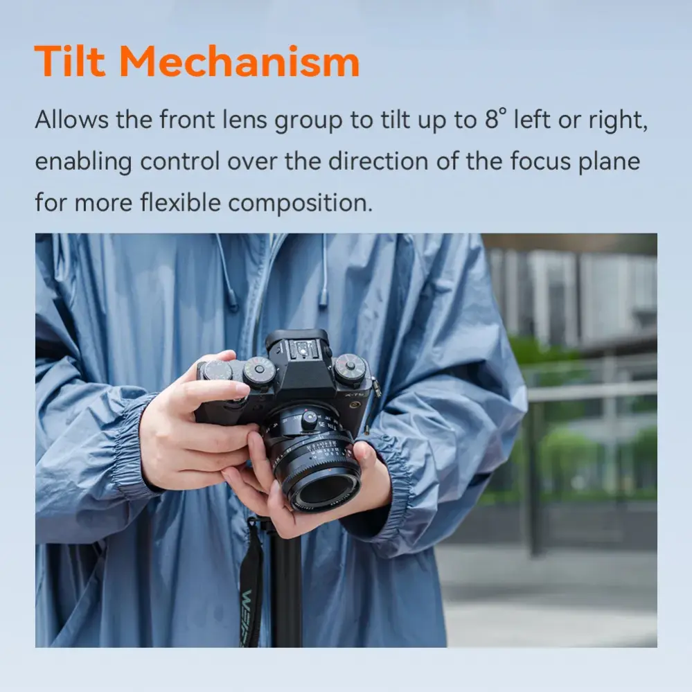 TTArtisan Tilt 35mm f/1.4 objektiv APS-C för Sony E
