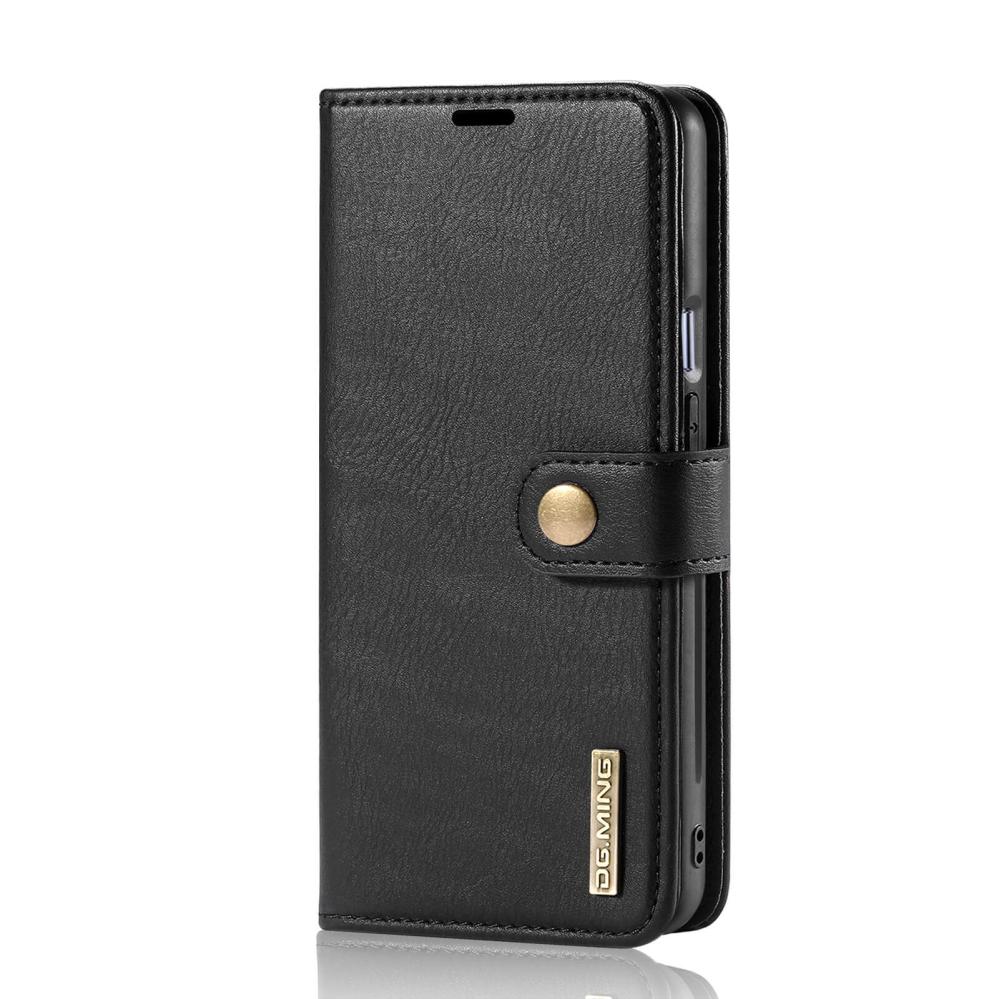 DG.MING Plånboksfodral med magnetskal för OnePlus 9 Svart