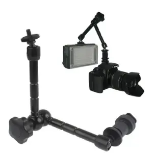  Magisk arm 11 tum för videolampor, mikrofoner, monitor
