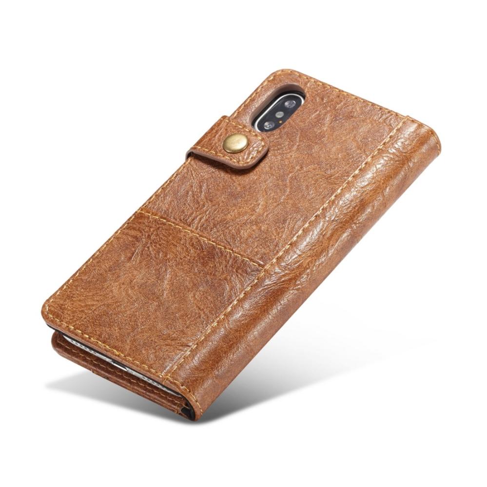 Plånboksfodral med yttre fack för iPhone X/Xs - CaseMe