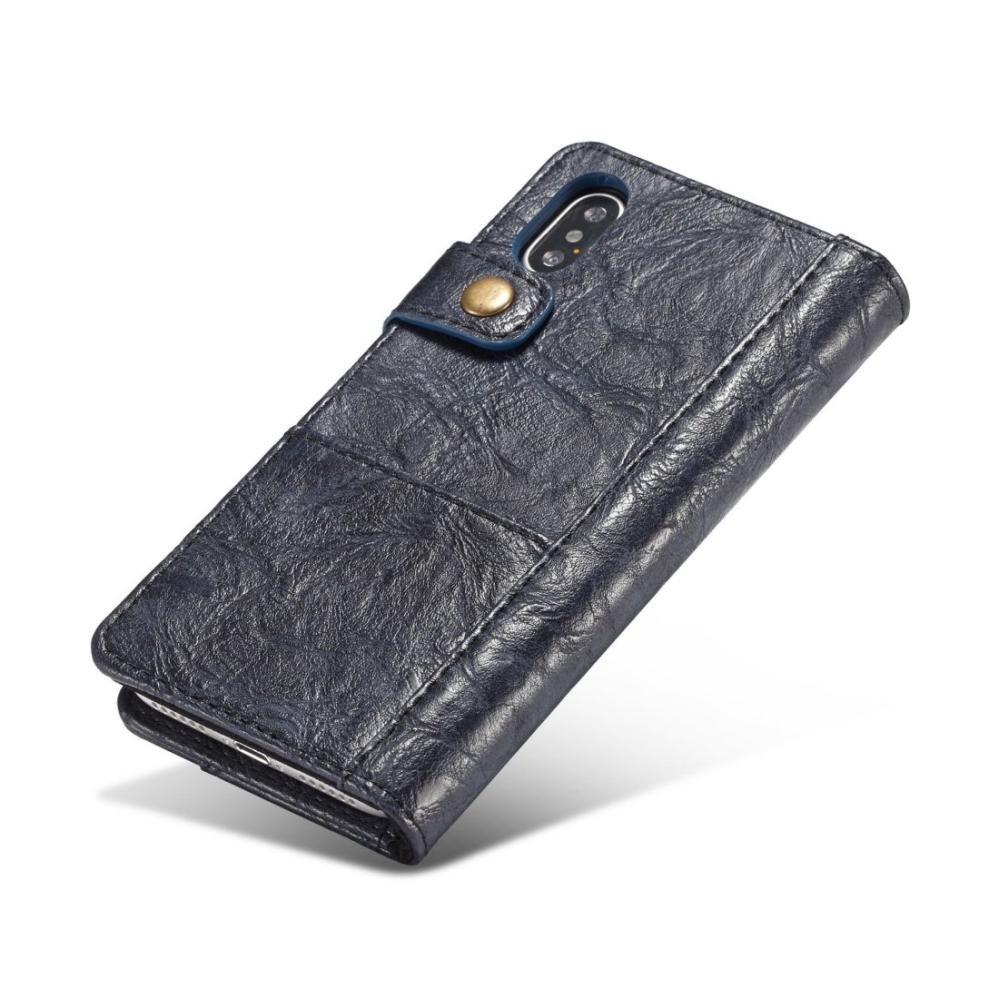 Plånboksfodral med yttre fack för iPhone X/Xs - CaseMe