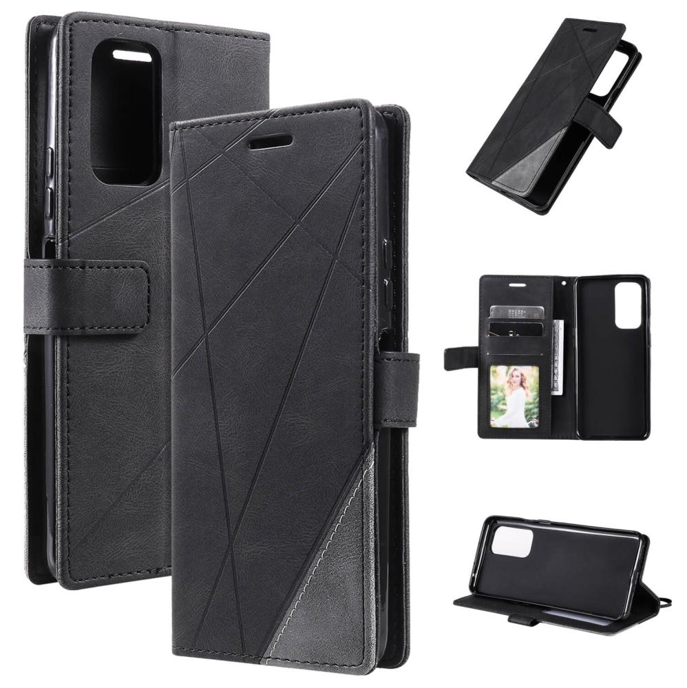 Plånboksfodral för Xiaomi Redmi 10 Svart & Grå mönster