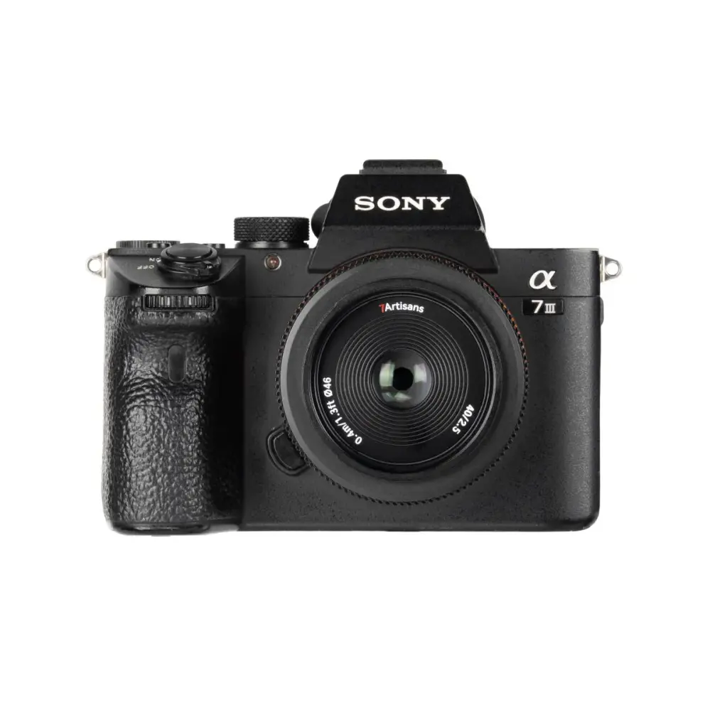  7Artisans AF 40mm f/2,5 för Sony E – Fullformat från Kamda – snabb leverans och trygg e-handel