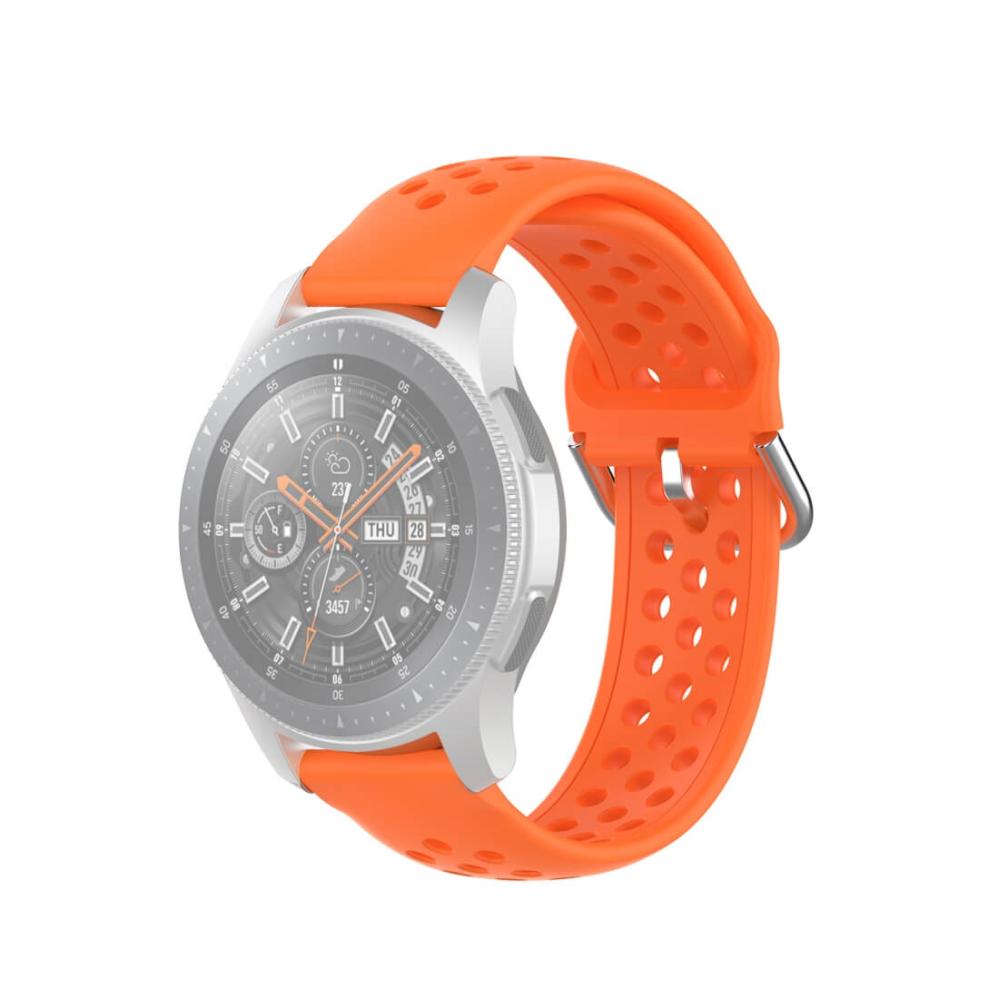 Silikonarmband för Smartwatch Orange 22mm Universal modell