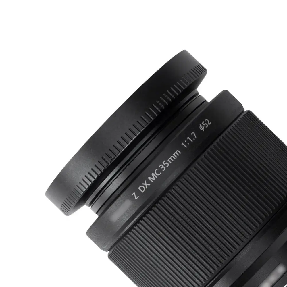  JJC LH-HN43 Motljusskydd för Nikkor Z DX MC 35mm f/1.7 från Kamda – snabb leverans och trygg e-handel
